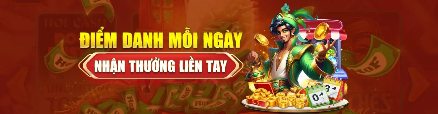 điểm danh cổng game nổ hũ mỗi ngày nhận 88k